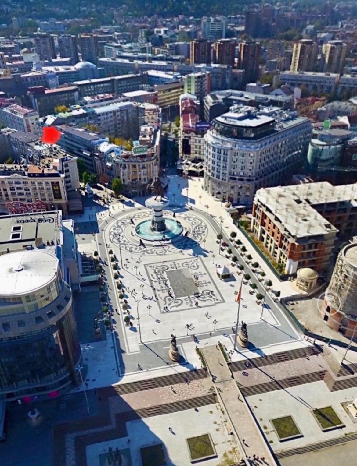 Arss Apartment Skopje Main Square Eksteriør bilde