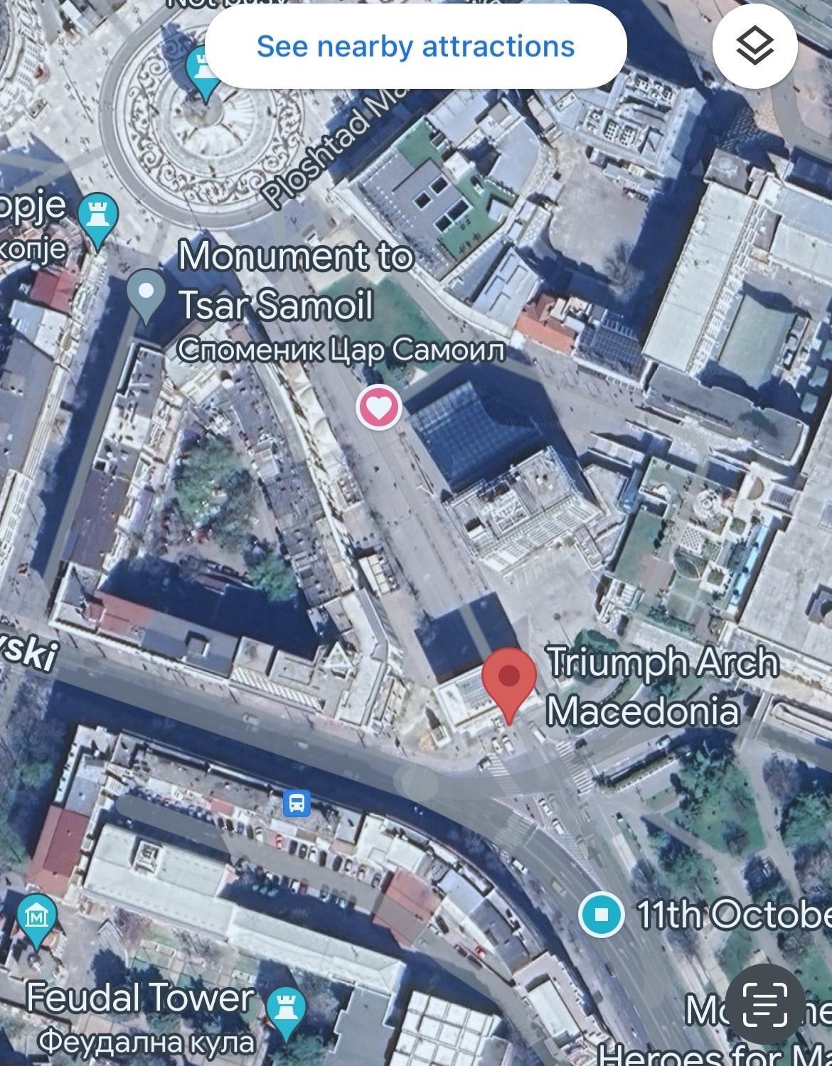 Arss Apartment Skopje Main Square Eksteriør bilde