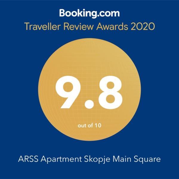Arss Apartment Skopje Main Square Eksteriør bilde